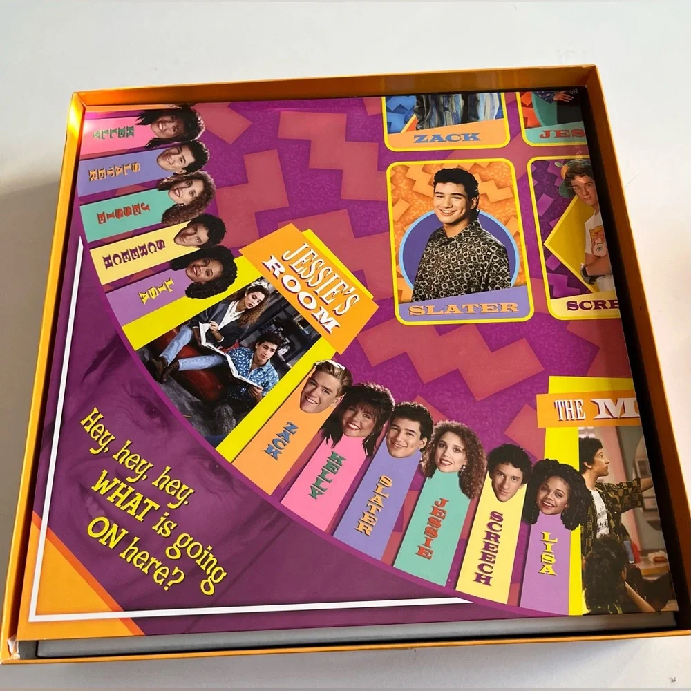 Pressman SAVED BY THE BELL Board Game Retro 90'S TV Series Pop Culture 2017